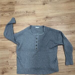 Sonoma Gray Knit Sweater